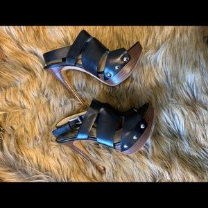 Michael Kors Black Studded Heels 🔥
